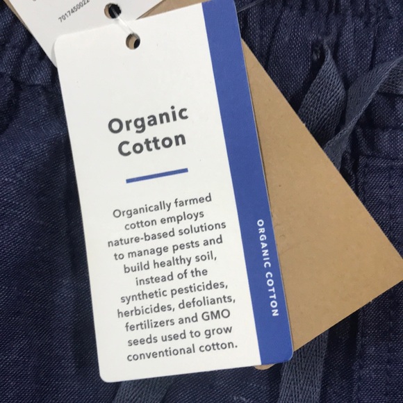 🆕 PATAGONIA Womens MEDIUM Blue Island Hemp Shorts - Picture 7 of 8